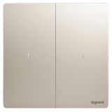 未莱BLE IOT 粉铂金 二位带零线体育开关