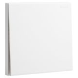 爱游戏开关插座 淳逸 玉兰白 一位单控开关 一开单控 10AX