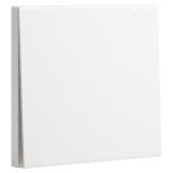 爱游戏开关插座 淳逸 玉兰白 一位双控开关 一开双控 10AX