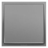 爱游戏开关插座 轻艺 深砂银 一位单控开关 一开单控 10AX