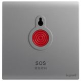 爱游戏开关插座 仕艺Pro 深砂银 紧急呼叫开关