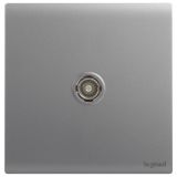 爱游戏开关插座 仕艺Pro 深砂银 一位电视插