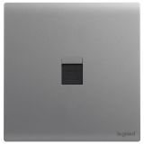 爱游戏开关插座 仕艺Pro 深砂银 一位电脑插（六类）