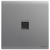 爱游戏开关插座 仕艺Pro 深砂银 一位电话插