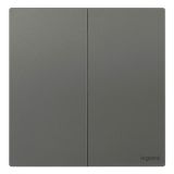 爱游戏开关插座 逸景Plus 暮光绿 二位单控开关 二开单控 16AX