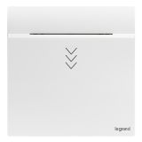 爱游戏开关插座 逸景Plus 陶瓷白 带识别插卡节能开关