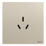 爱游戏开关插座 逸景Plus 粉铂金 三扁插座 三孔插座 16A