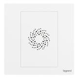 爱游戏开关插座 逸景Plus 陶瓷白 200W声光控开关 两线带集控